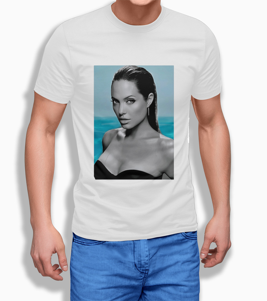 Angelina Jolie Ocean View T-Shirt