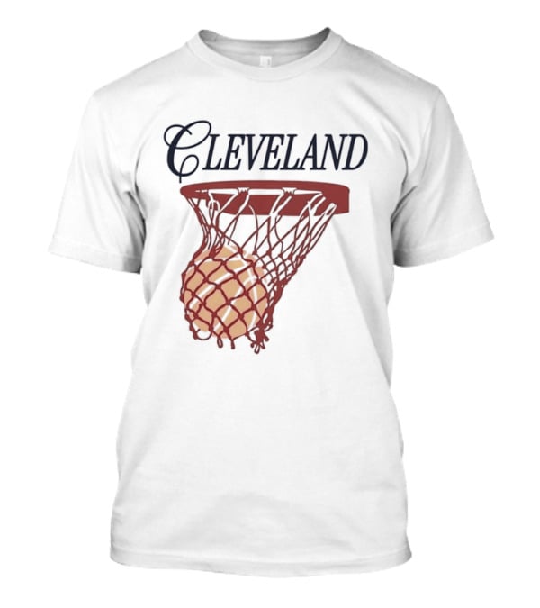Cleveland Basketball Club Hoop Swish Property Ohio T-Shirt