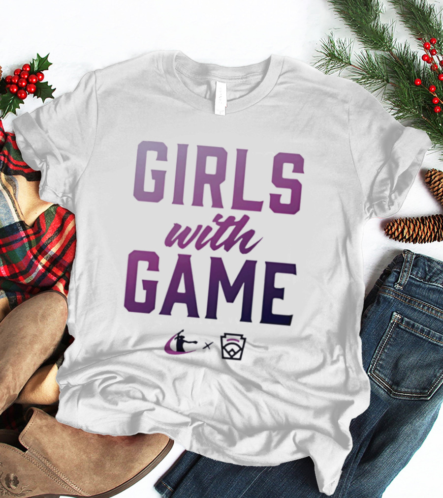 Girls With Game X Little League Softball T-Shirt