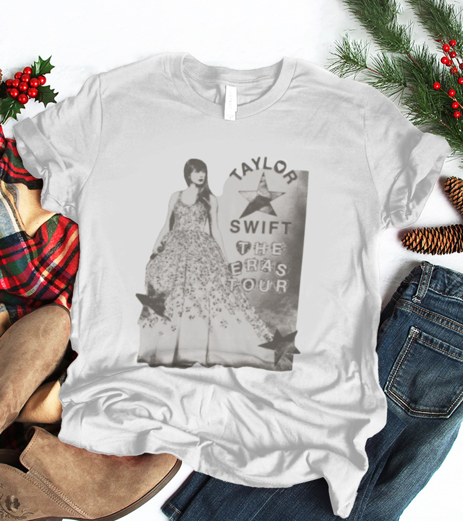 Taylor Swift The Eras Tour Oversized Photo Taylor Swift Store T-Shirt