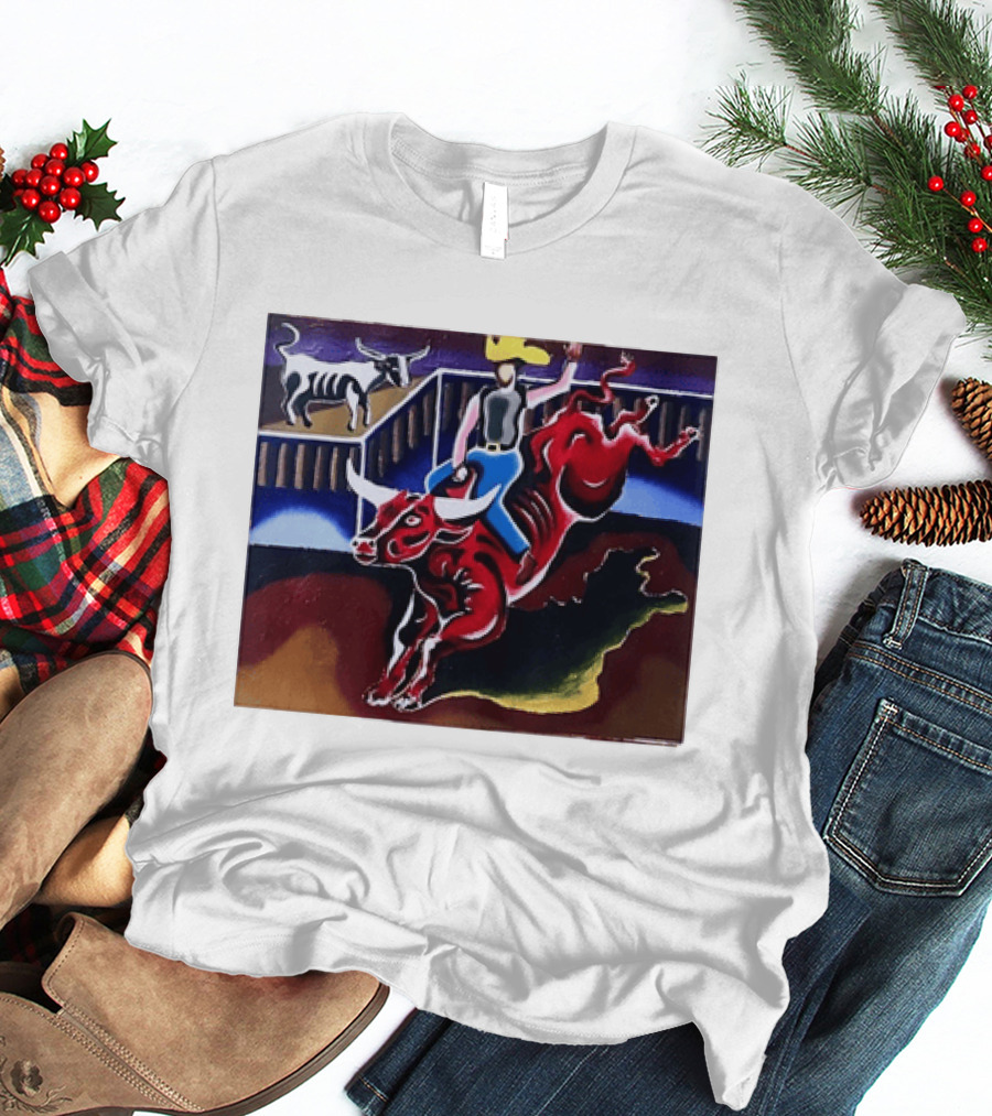 I Went To A Rodeo And All I Got Was A Shitty Rage Former Cowboy Bull Riding Rodeo T-Shirt