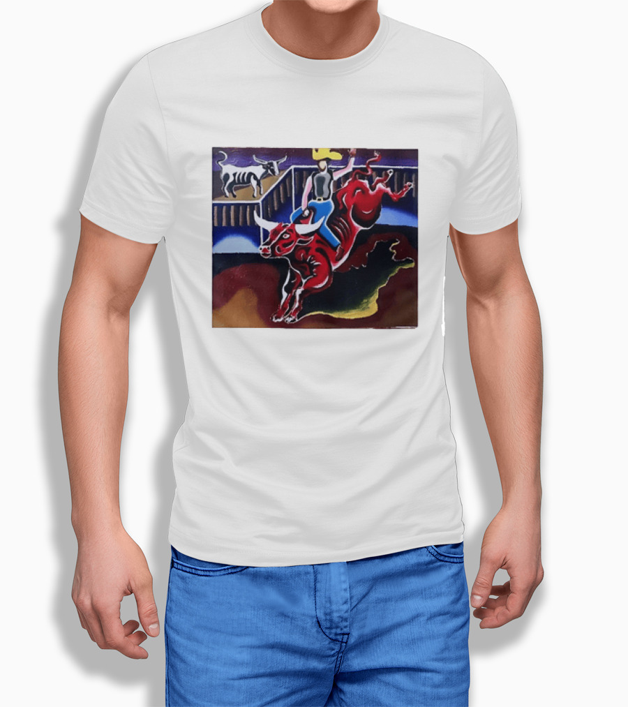 I Went To A Rodeo And All I Got Was A Shitty Rage Former Cowboy Bull Riding Rodeo T-Shirt