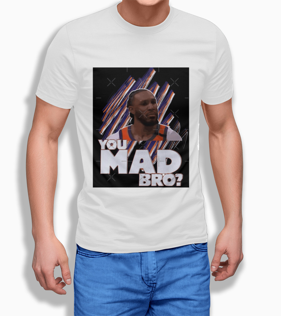 Jae Crowder You Mad Bro Meme Phoenix Suns Basketball Fan T-Shirt
