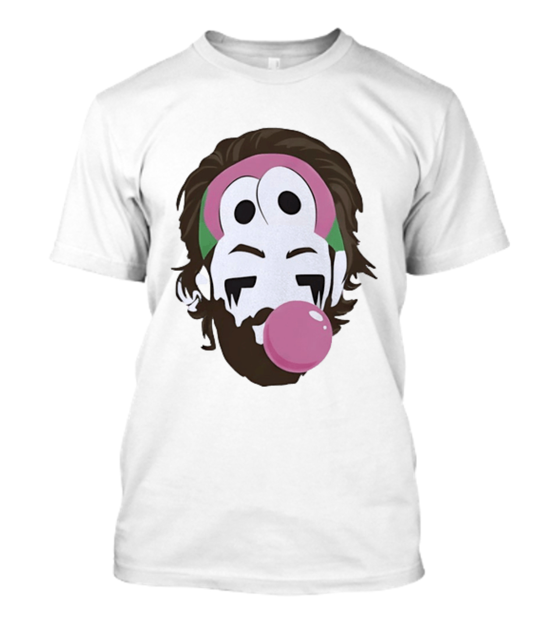 Keanu Reeves Bubblegum Pop Art Cartoon T-Shirt
