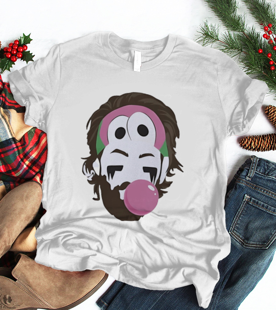 Keanu Reeves Bubblegum Pop Art Cartoon T-Shirt