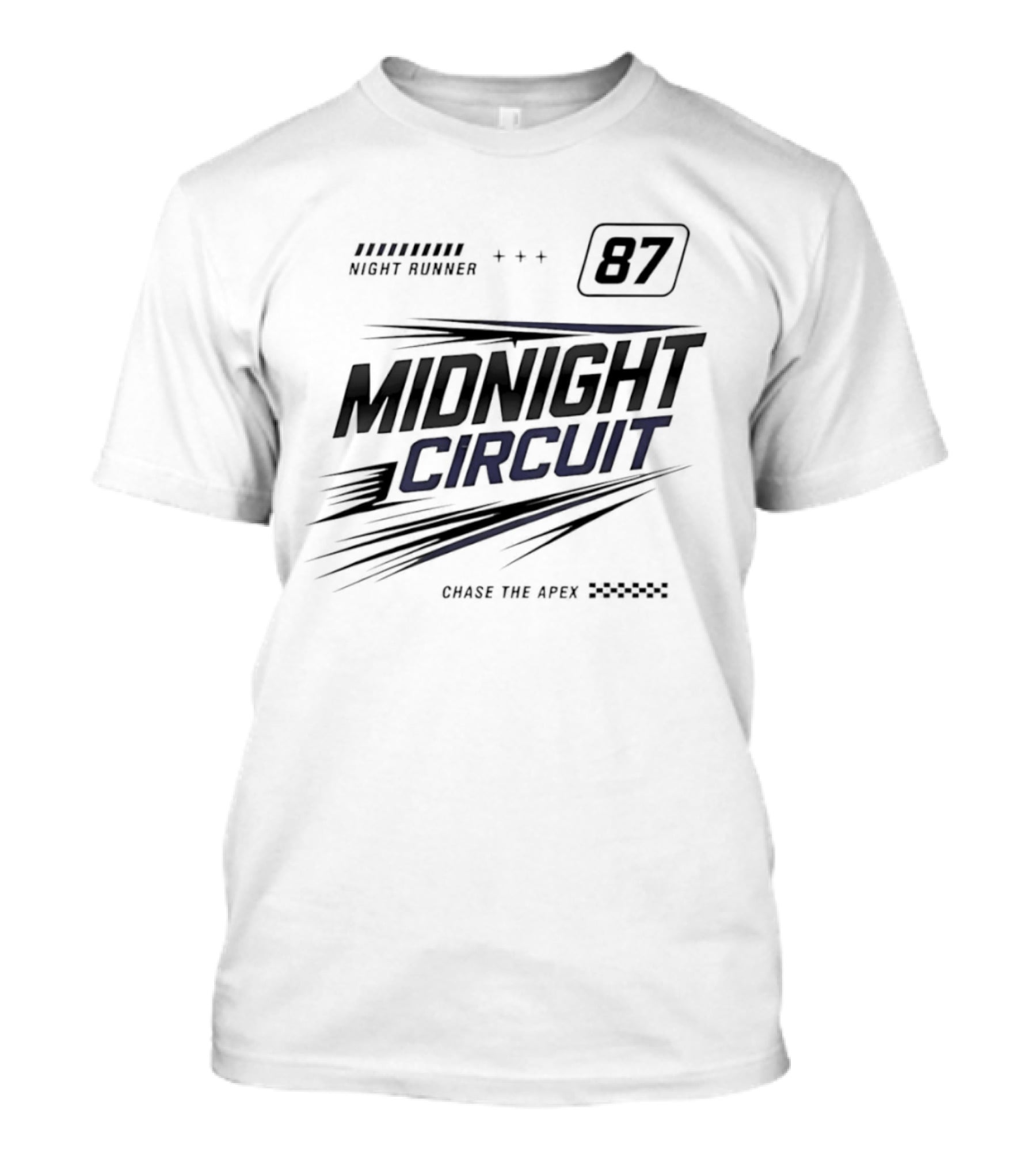 Midnight Circuit 87 Night Runner Chase The Apex T-Shirt
