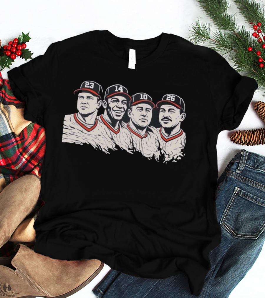 23 14 10 26 Baseball Legends Cincinnati Reds T-Shirt