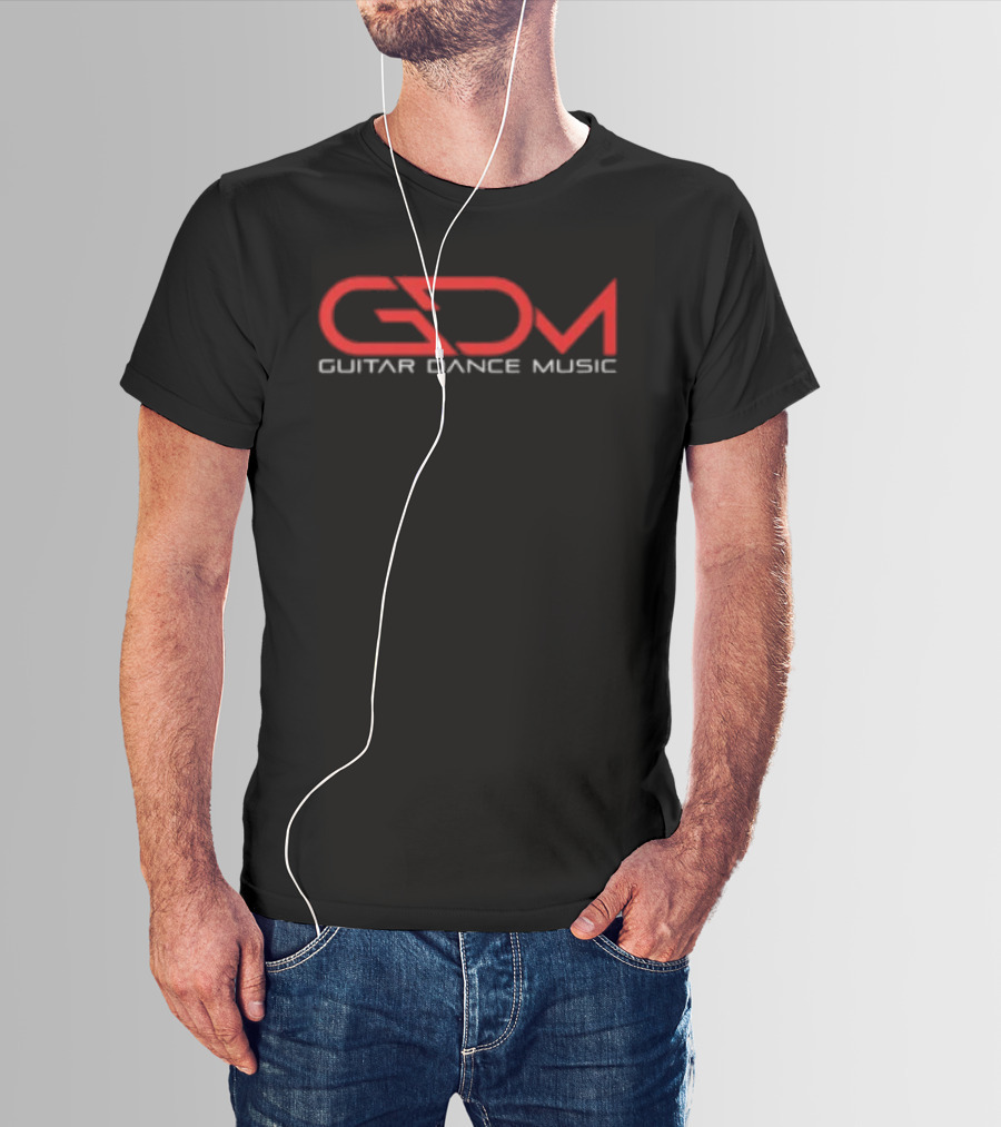 GDM Guitar Dance Music Ashba Store Red T-Shirt