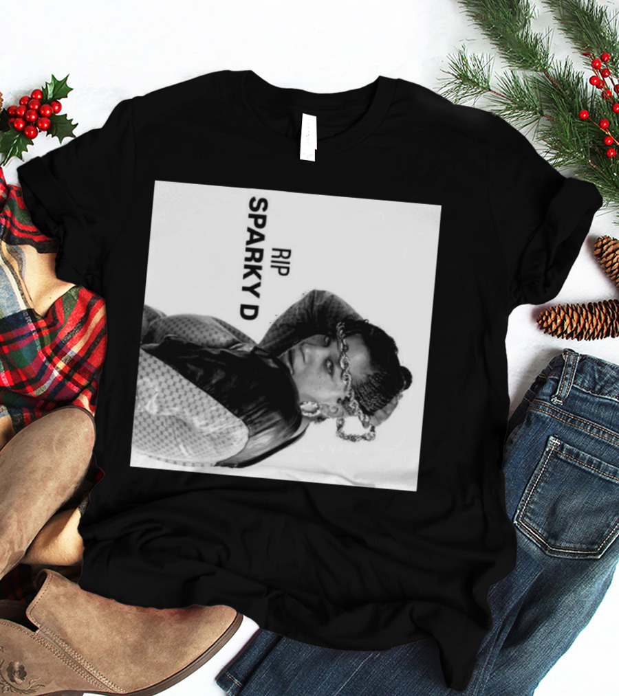 RIP Sparky D 80s Rap Legend Remembered T-Shirt