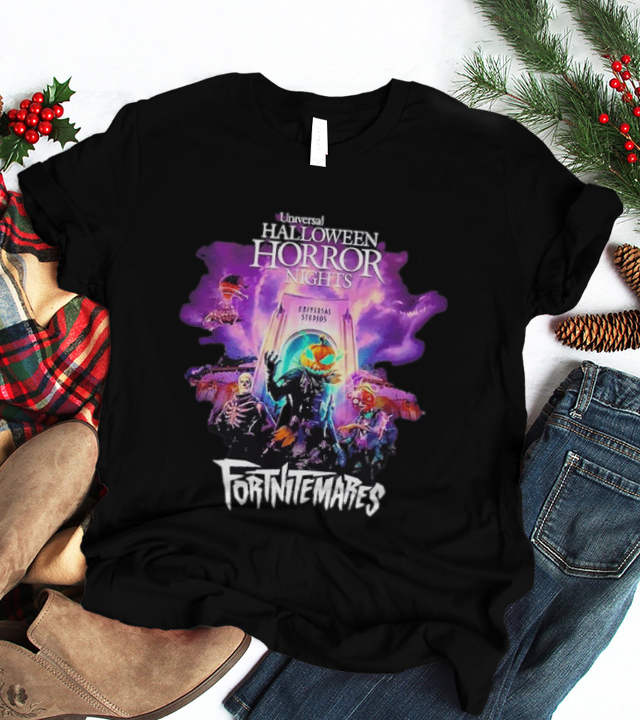 Universal Halloween Horror Nights 2026 Universal Studios Fortnitemares T-Shirt