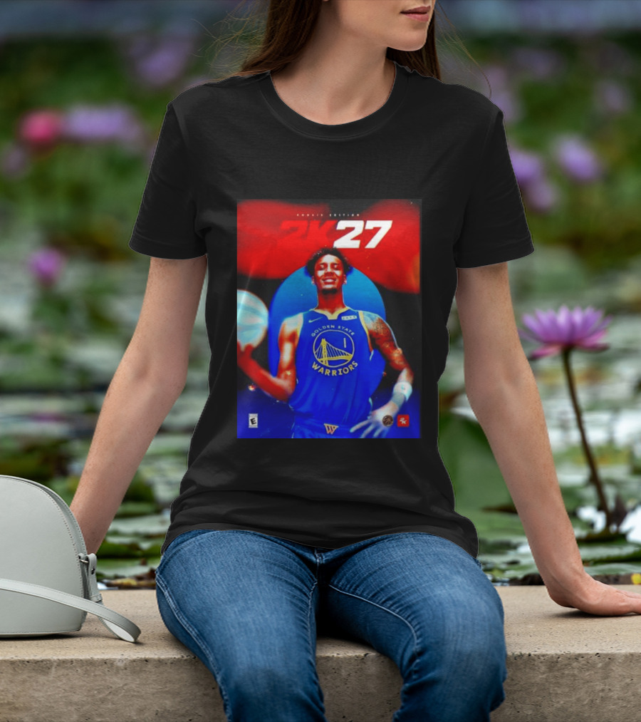 Golden State Warriors NBA 2K27 Rookie Edition Number One Player T-Shirt