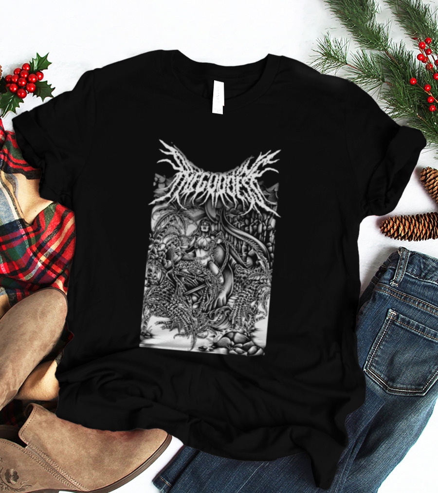 Impericon Store Disfiguring The Goddess Galapagos Metal Art Reptile Island T-Shirt