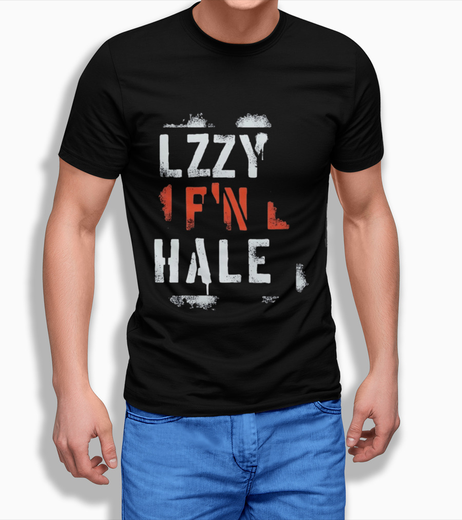 Lzzy F'n Hale Distressed Halestorm T-Shirt