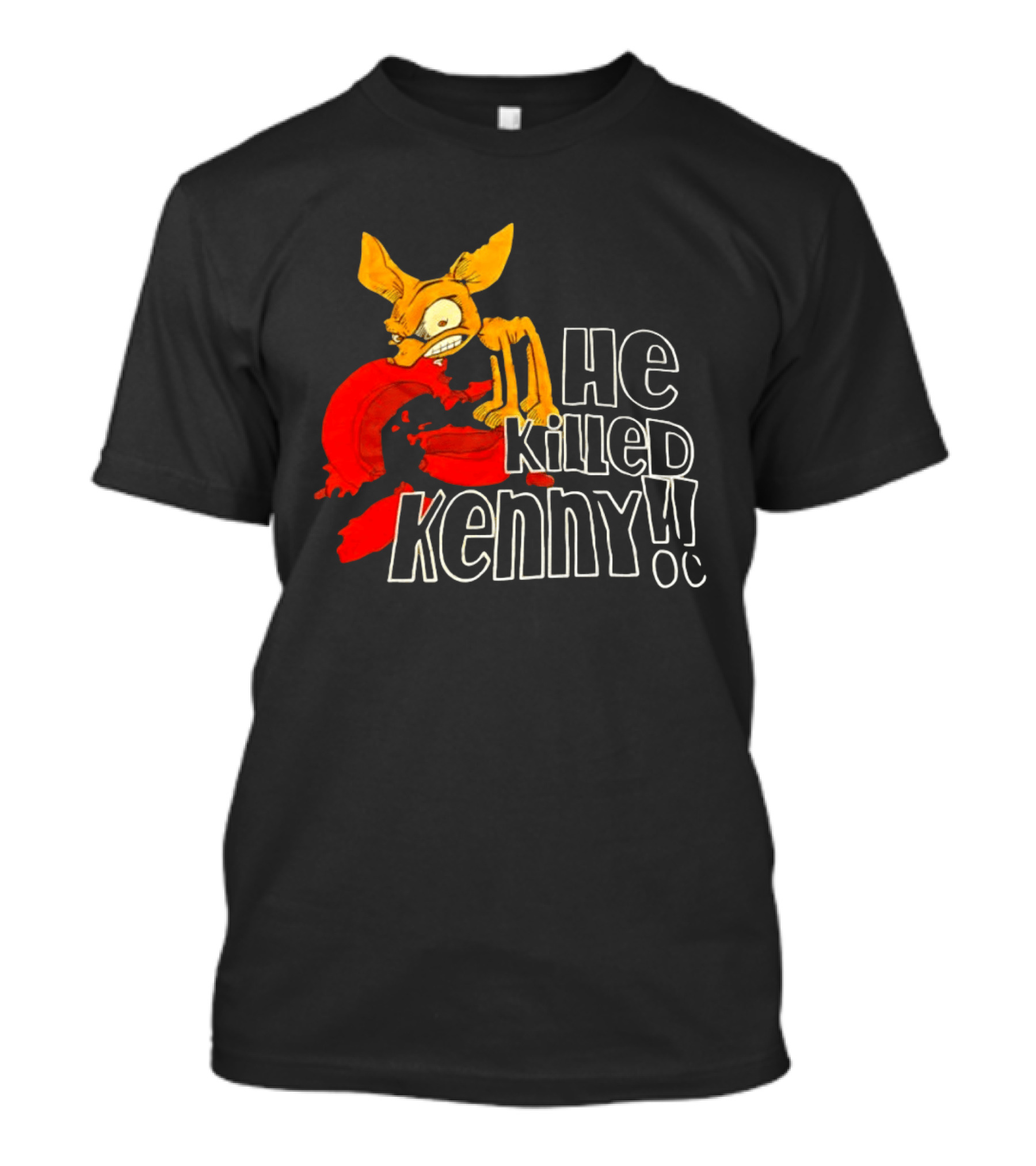 South Park Comedy Central He Killed Kenny Characters T-Shirt