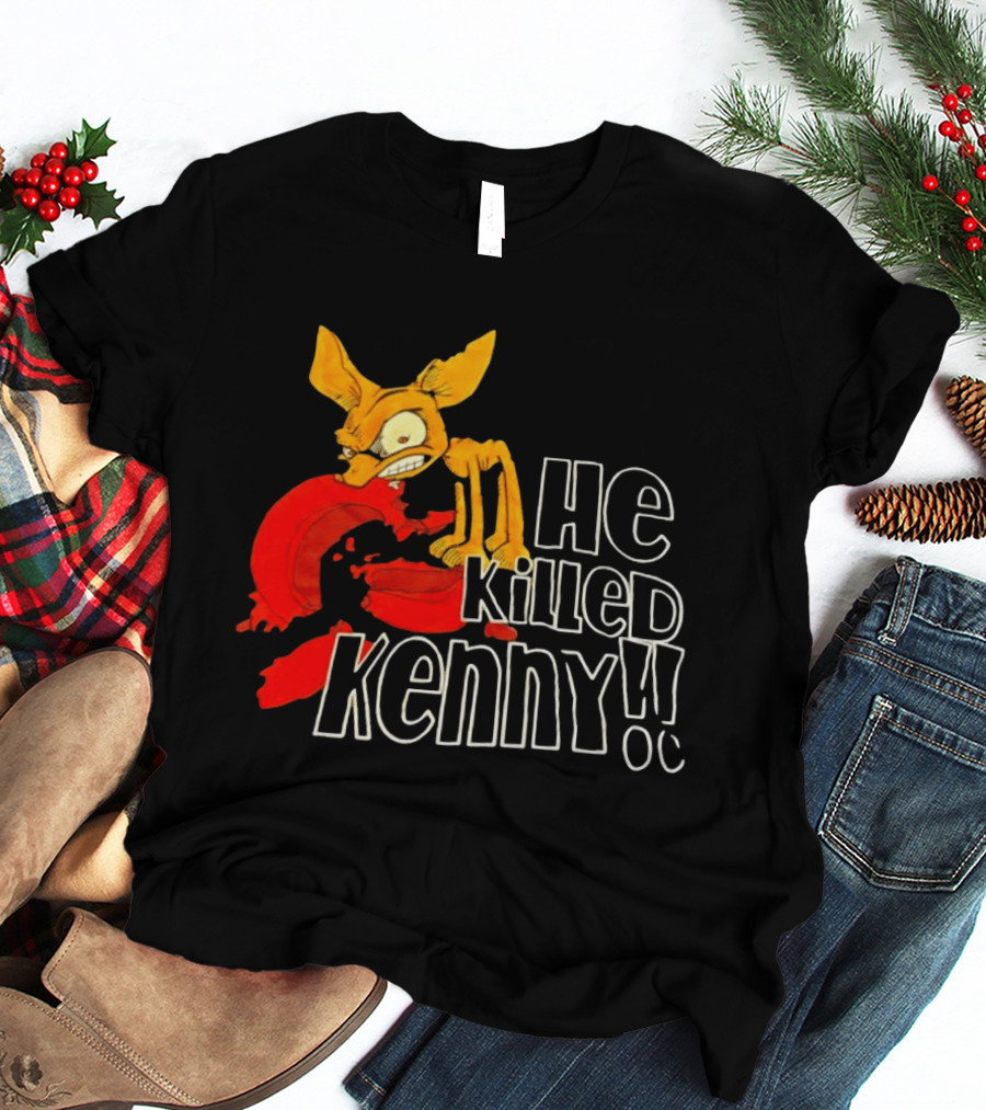 South Park Comedy Central He Killed Kenny Characters T-Shirt