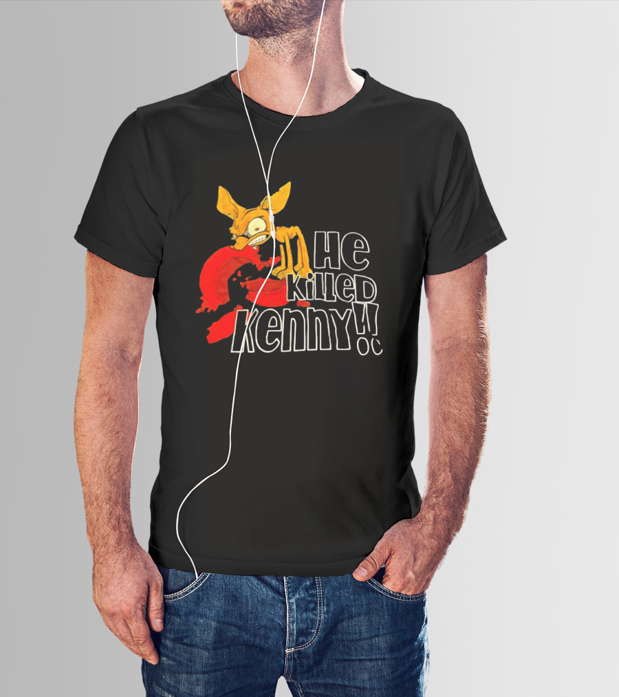 South Park Comedy Central He Killed Kenny Characters T-Shirt