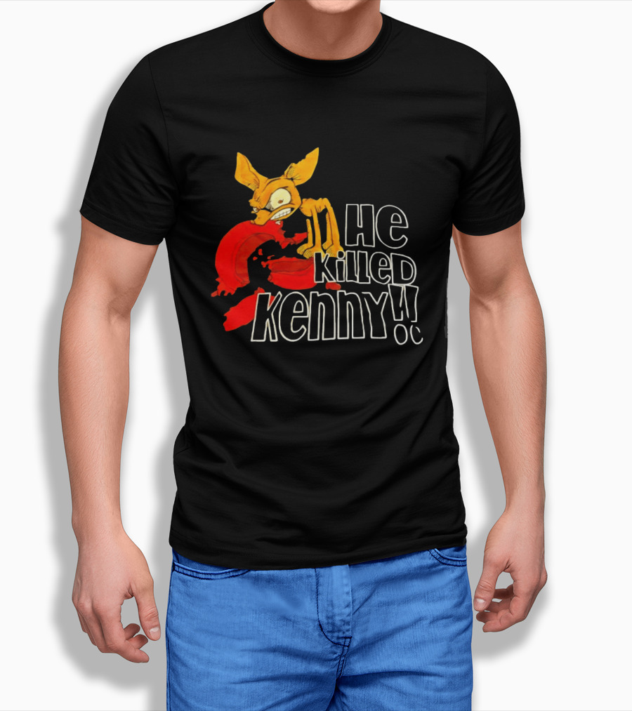 South Park Comedy Central He Killed Kenny Characters T-Shirt