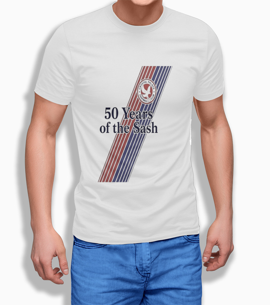 Crystal Palace 50 Years Of The Sash Anniversary Celebration T-Shirt