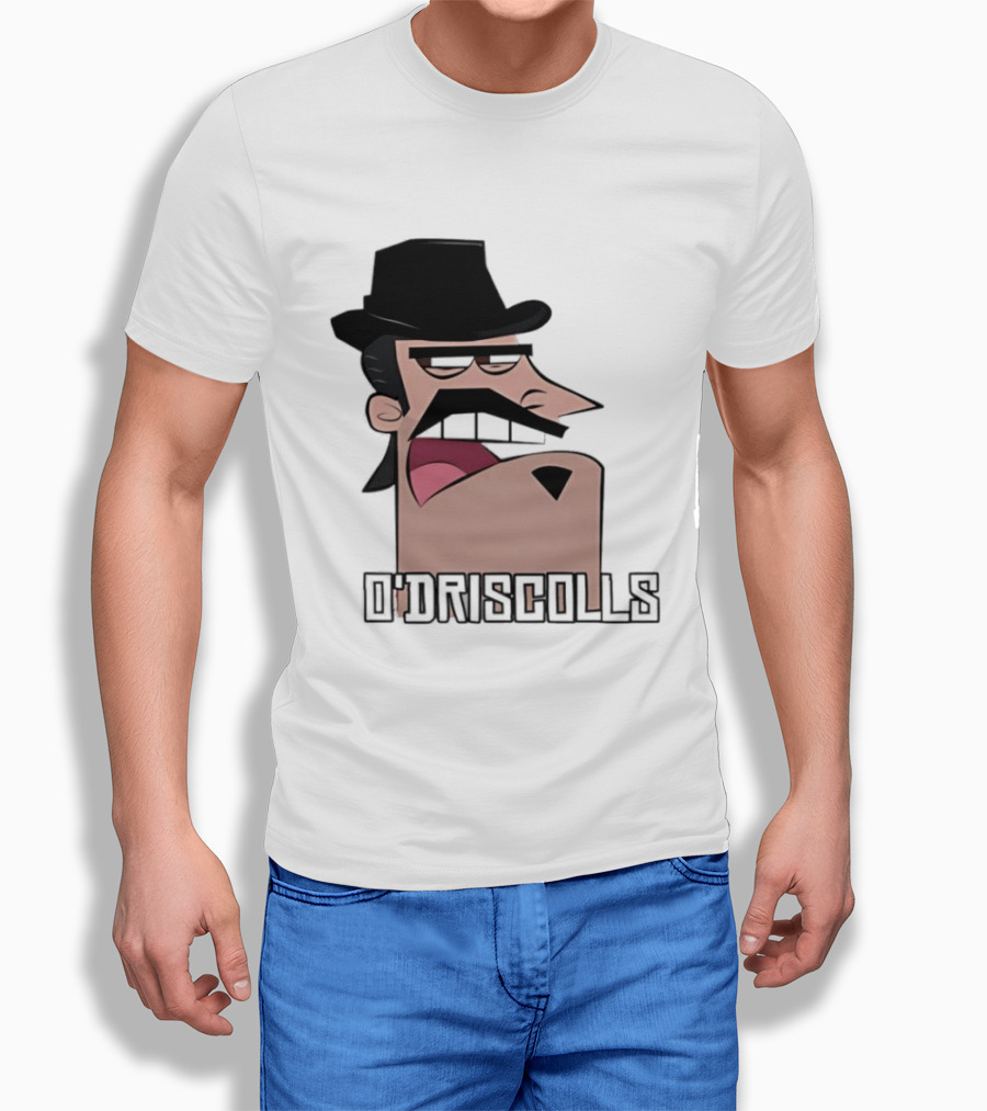 D'Driscolls Cartoon Character Red Dead Redemption Gang Member T-Shirt