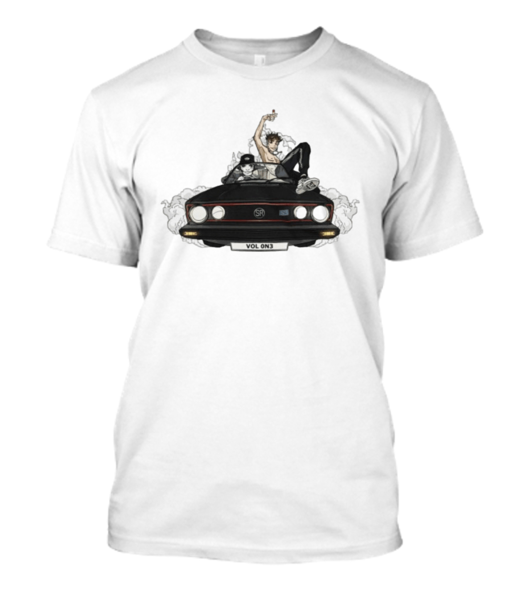Ren Store Ren Sick Sick Soul Vol On 3 Car Smoky Ride T-Shirt