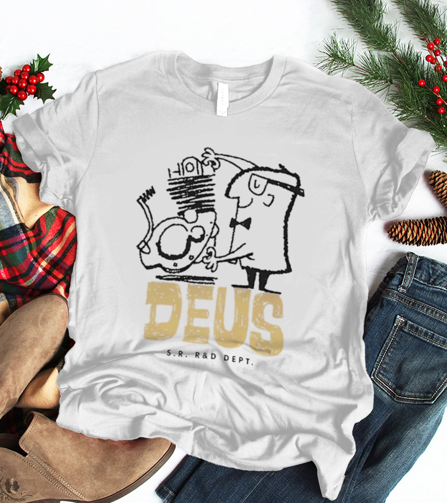 Deus SR R&D Dept Mechanic Motorcycle T-Shirt