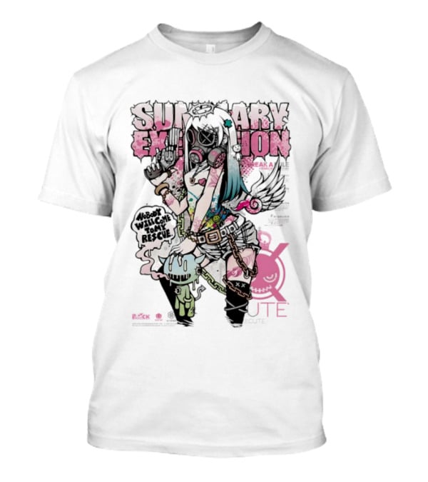 Summary Exhibition Nobody Will Come To My Rescue Execute You Project CK T-Shirt