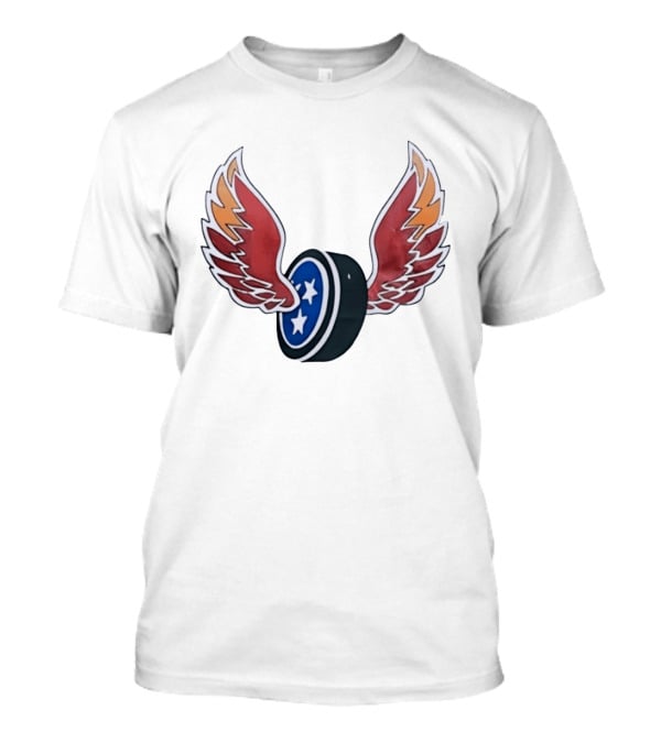 Tennessee Winged Puck Stars Hockey T-Shirt
