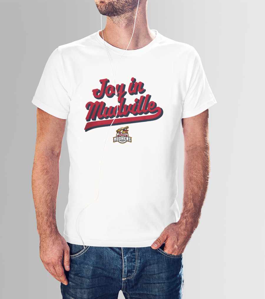 Toledo Mud Hens Joy In Mudville Baseball Team T-Shirt