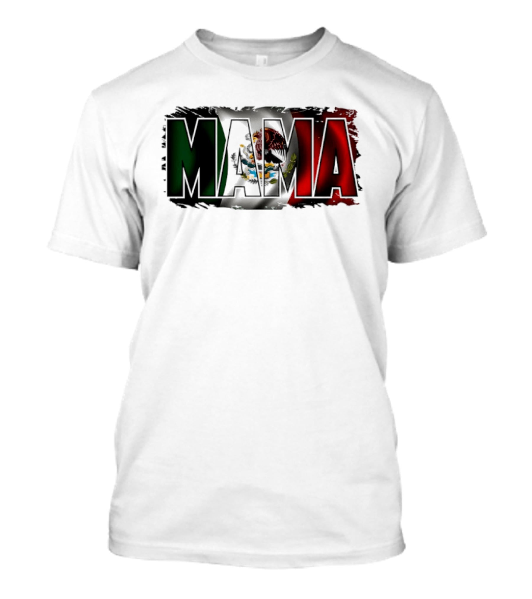 Mama Mexico Mexican Flag National Pride T-Shirt