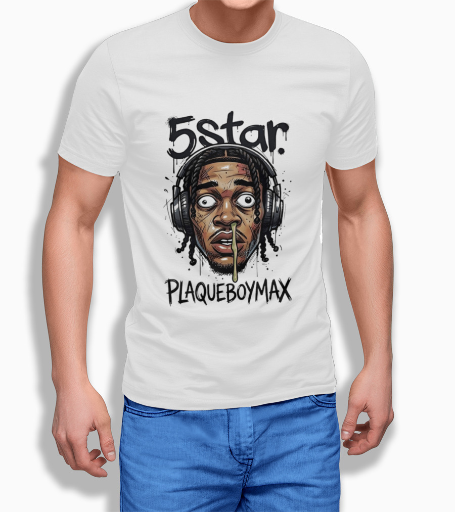 Plaqueboymax 5 Star Twitch Streamer T-Shirt