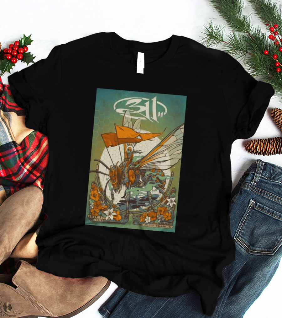 311 PNC Bank Arts Center July 23 2026 New Jersey Concert T-Shirt