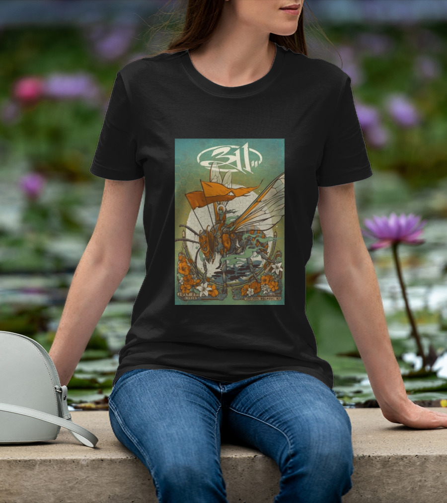 311 PNC Bank Arts Center July 23 2026 New Jersey Concert T-Shirt