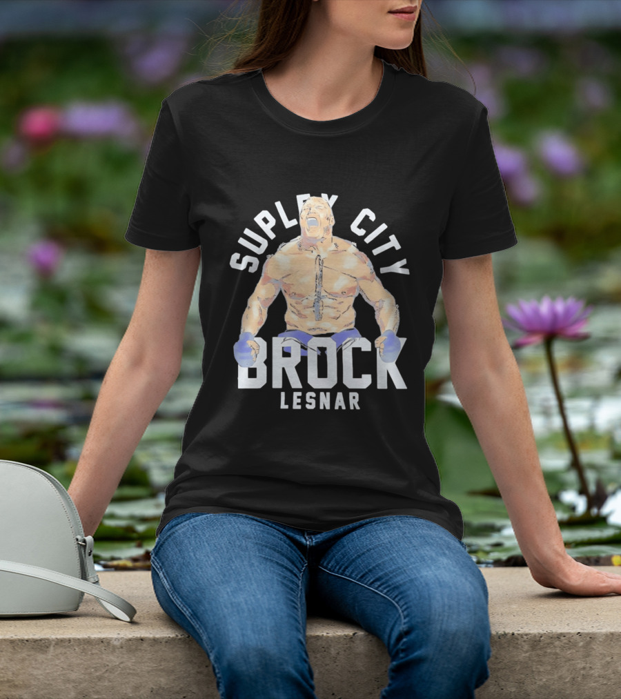 Brock Lesnar Suplex City The Beast Incarnate WWE Wrestling T-Shirt