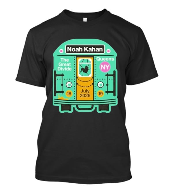 Noah Kahan The Great Divide Queens NY July 2026 T-Shirt