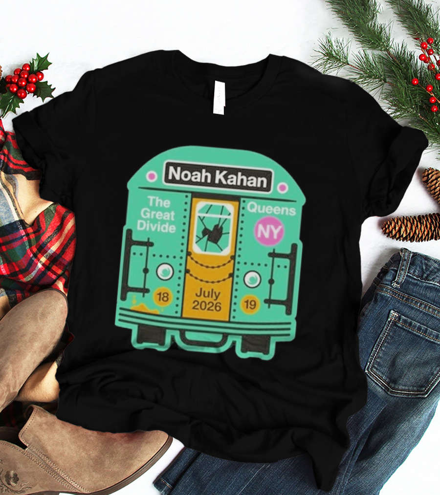 Noah Kahan The Great Divide Queens NY July 2026 T-Shirt