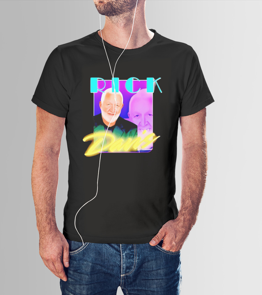 Rick Dan's Retro Neon T-Shirt