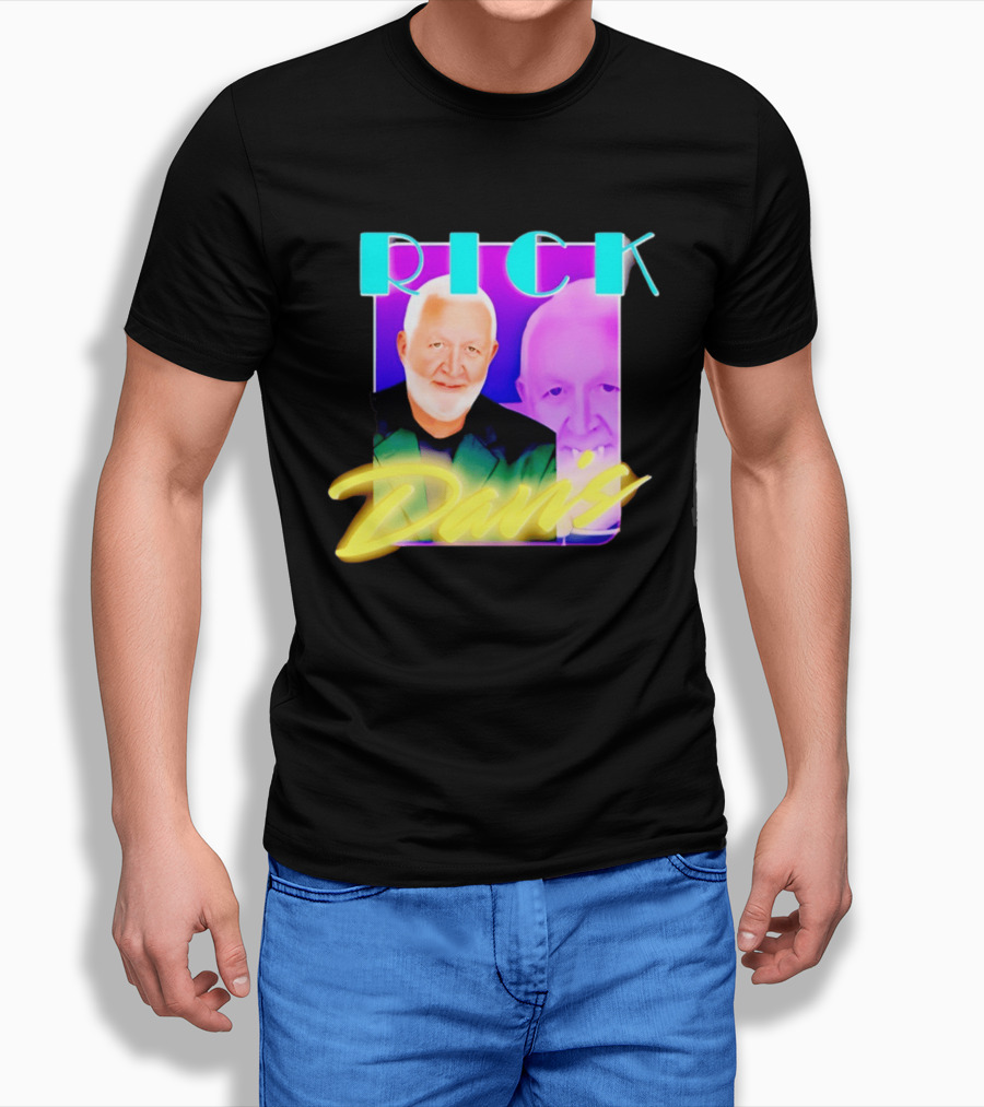 Rick Dan's Retro Neon T-Shirt