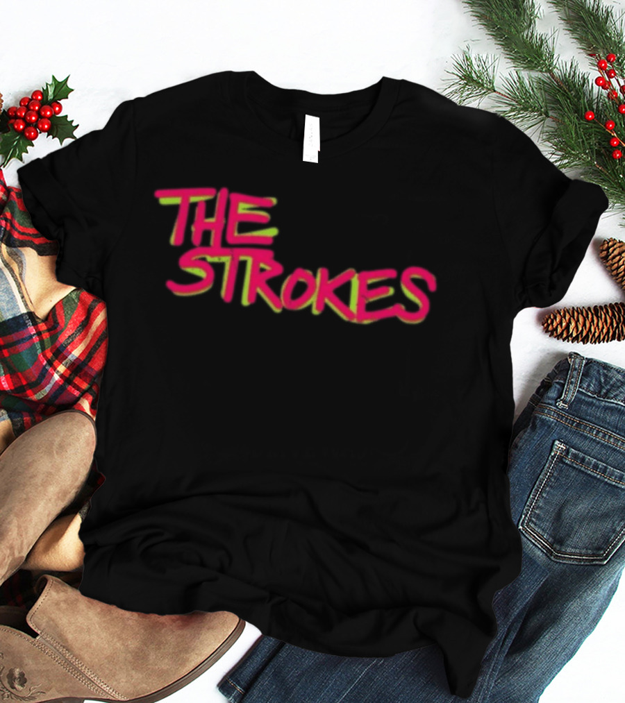 The Strokes Store Neon Shadow T-Shirt