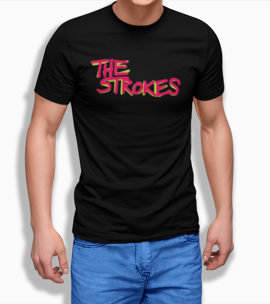 The Strokes Store Neon Shadow T-Shirt