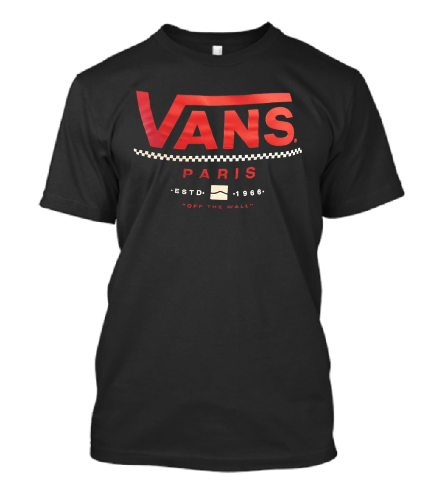 Vans Paris Estd 1966 Off The Wall T-Shirt