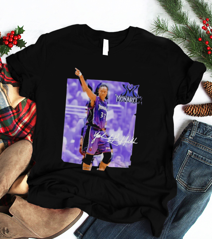 Yolanda Griffith Sacramento Monarchs 33 SLAM T-Shirt