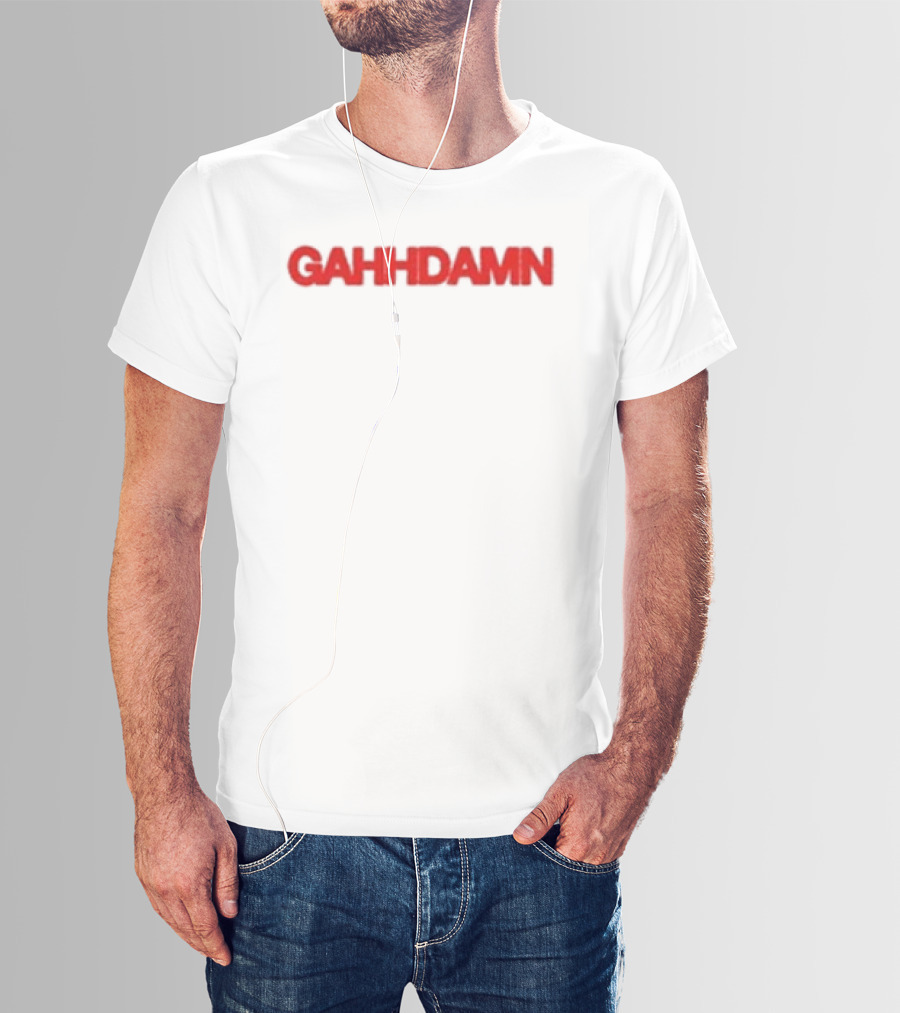 Def Jam Shop Store Gahhdamn Chase Shakur White T-Shirt