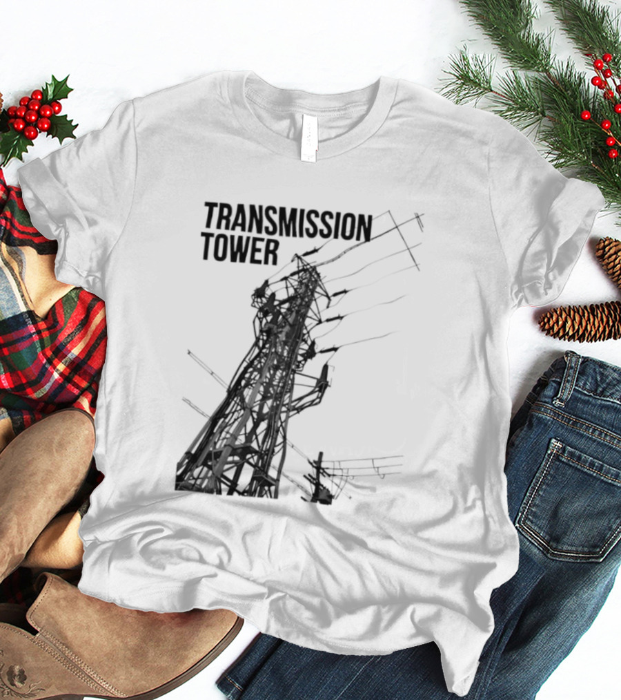 Transmission Tower Industrial Electrical T-Shirt
