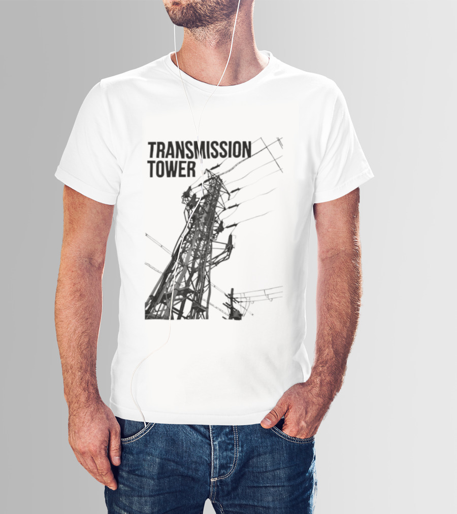 Transmission Tower Industrial Electrical T-Shirt