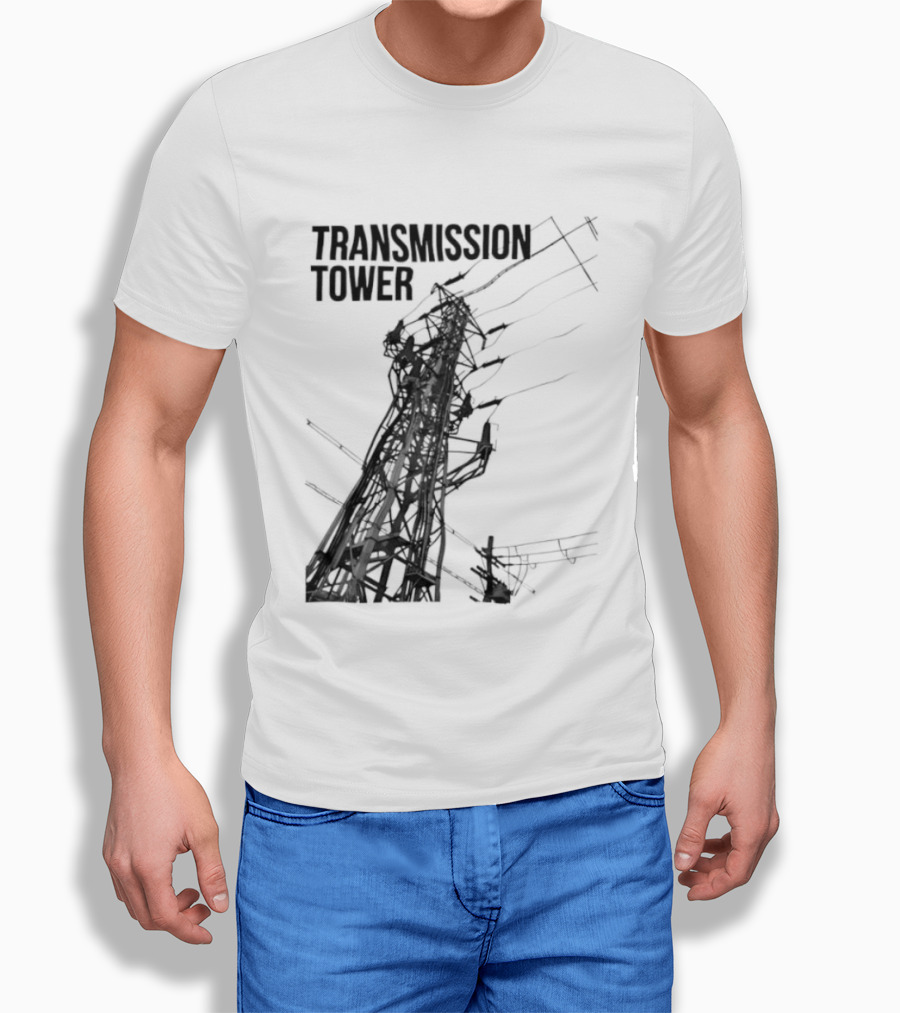 Transmission Tower Industrial Electrical T-Shirt
