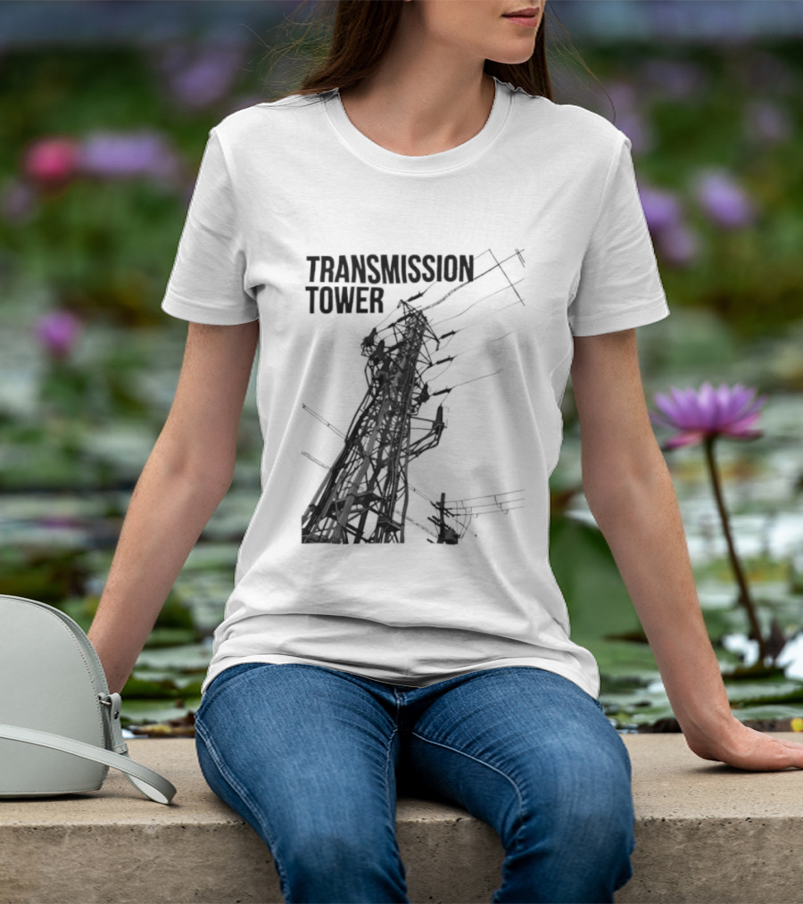 Transmission Tower Industrial Electrical T-Shirt