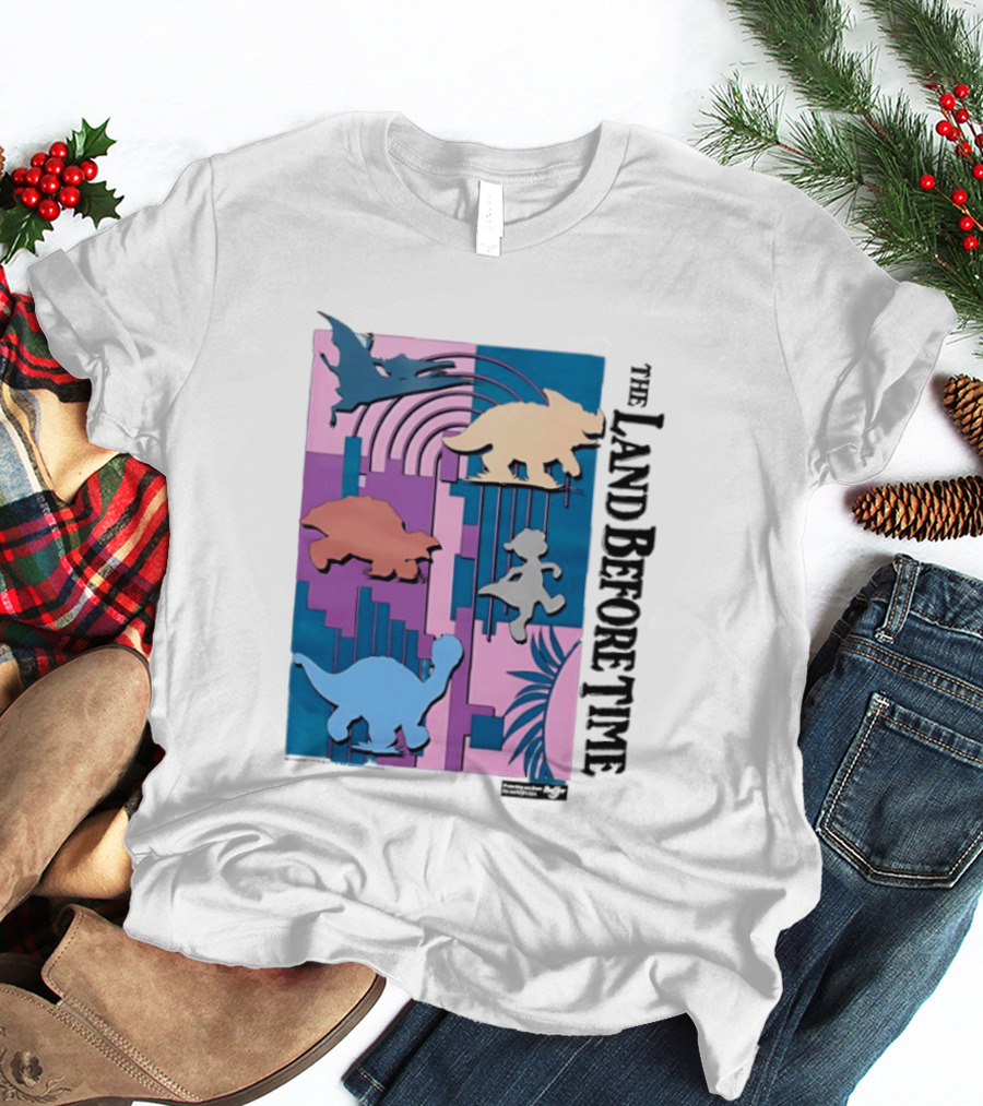 The Land Before Time Littlefoot Cera Petrie Ducky Spike T-Shirt