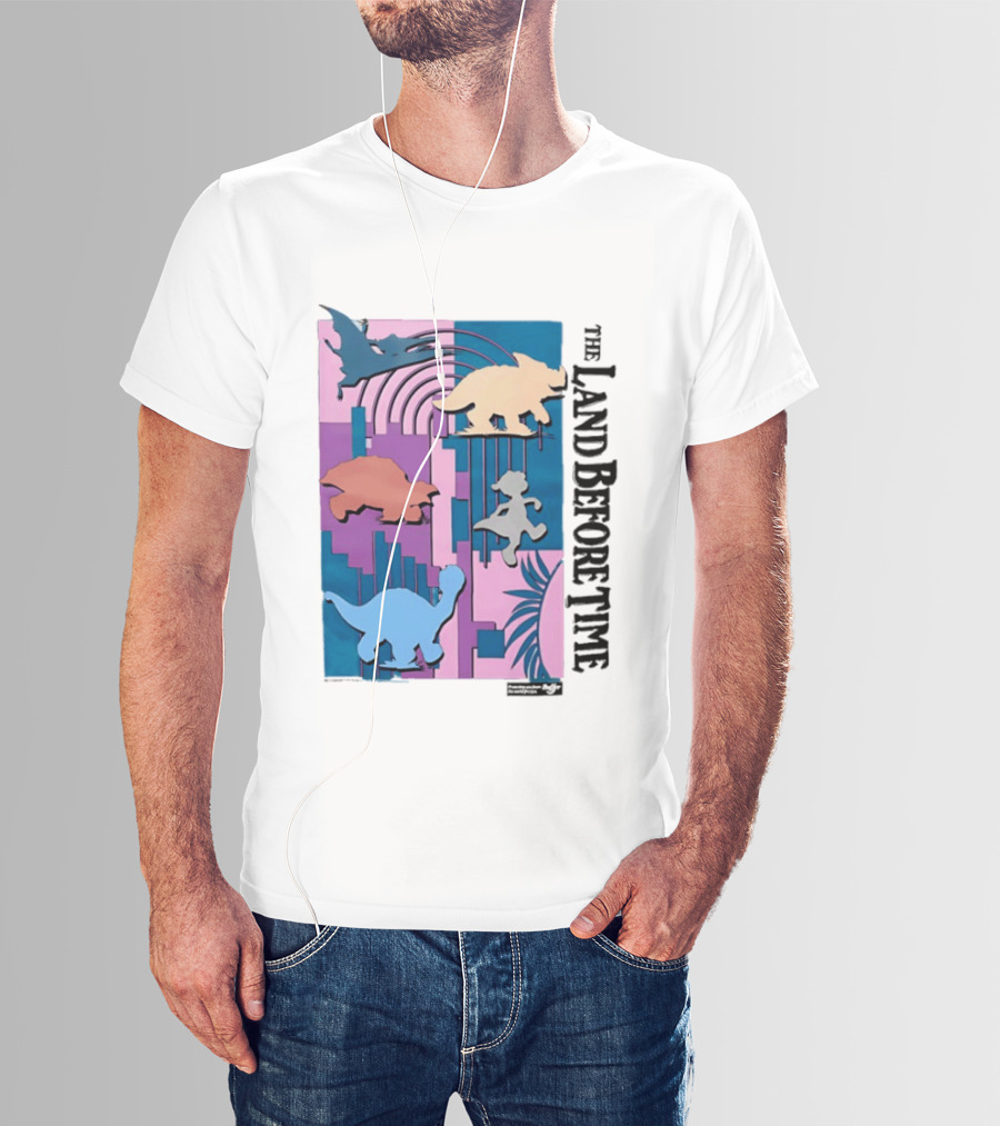 The Land Before Time Littlefoot Cera Petrie Ducky Spike T-Shirt