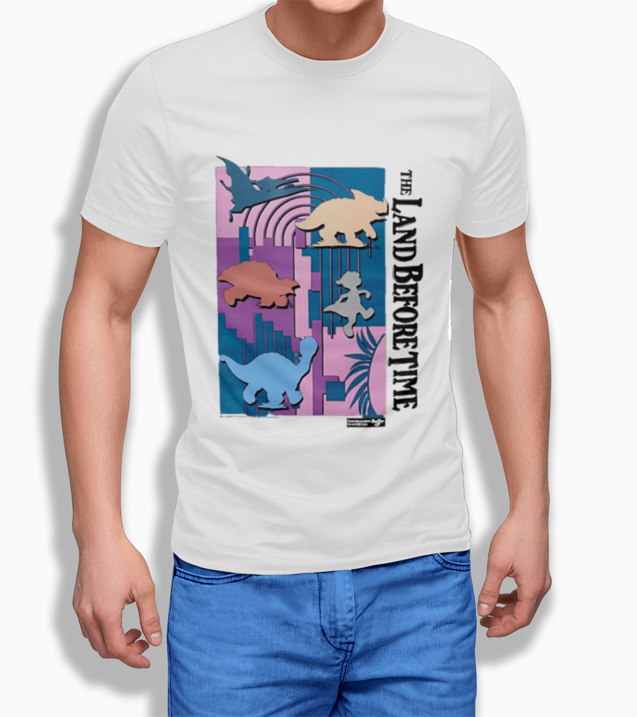 The Land Before Time Littlefoot Cera Petrie Ducky Spike T-Shirt
