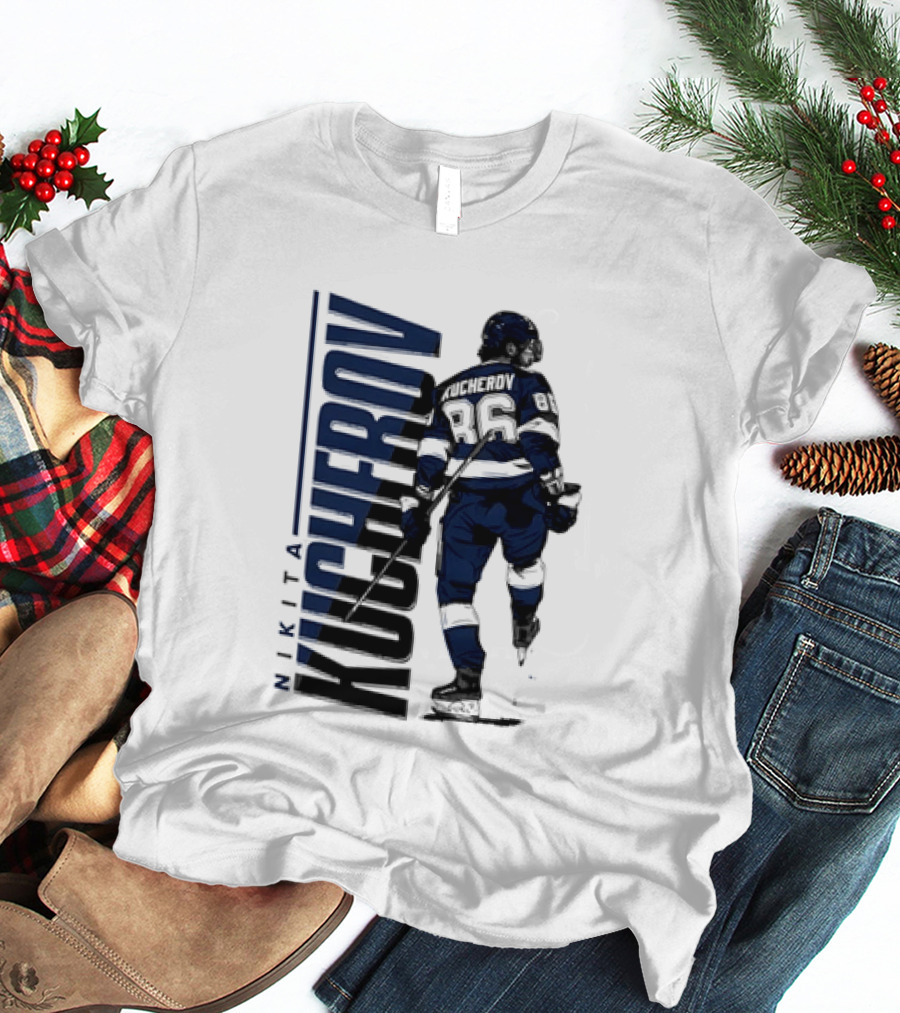 Nikita Kucherov Tampa Bay Lightning NHL Player Skating Number 86 T-Shirt